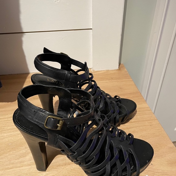 Ralph Lauren Heeled Sandals - Picture 2 of 3